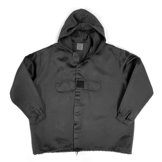 実物 新品 フランス軍 スノーパーカー BLACK DYE