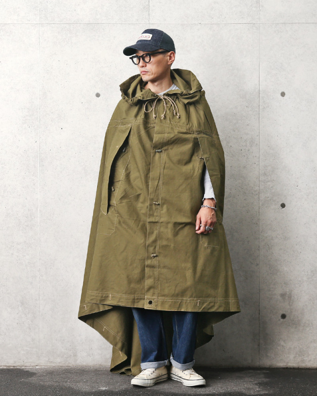 実物 新品 デッドストック ルーマニア軍 テントシート・ポンチョ