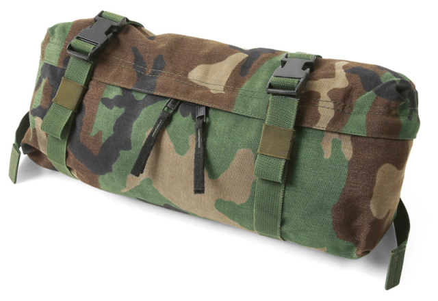 実物 米軍MOLLE II ウエストパック WOODLAND CAMO USED【T】