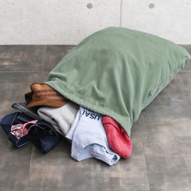 米軍 実物 HBT バラックバッグ US（米軍放出品）Barracks Bag バラックバッグ [USマーク付き
