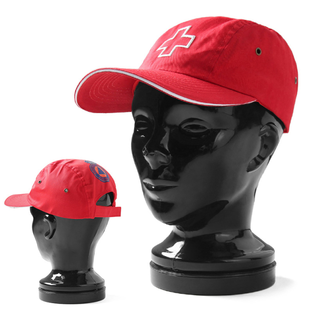 実物 新品 スペイン軍 赤十字 レッドクロス キャンプキャップ #2