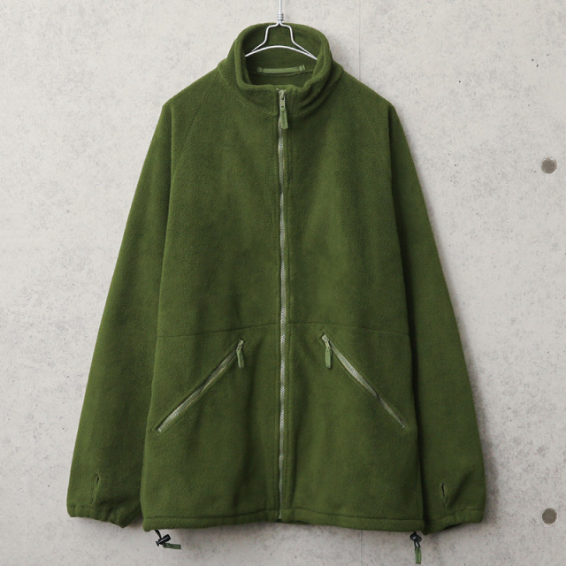 実物 USED イギリス軍 フリースライナージャケット スタンドカラー