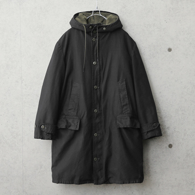 ミリタリー 卸売 仕入れ 問屋 実物 Used ドイツ軍 ロングフィールドパーカー Black染め