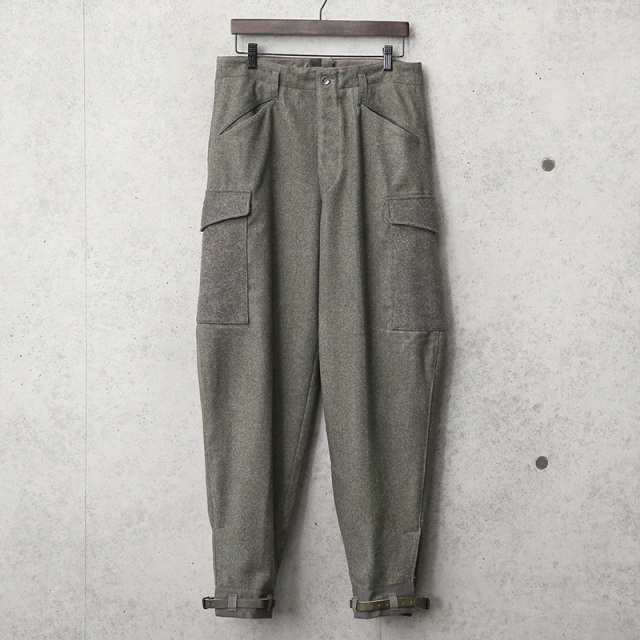 実物 USED スウェーデン軍 M-39 ウール カーゴパンツ ＃2