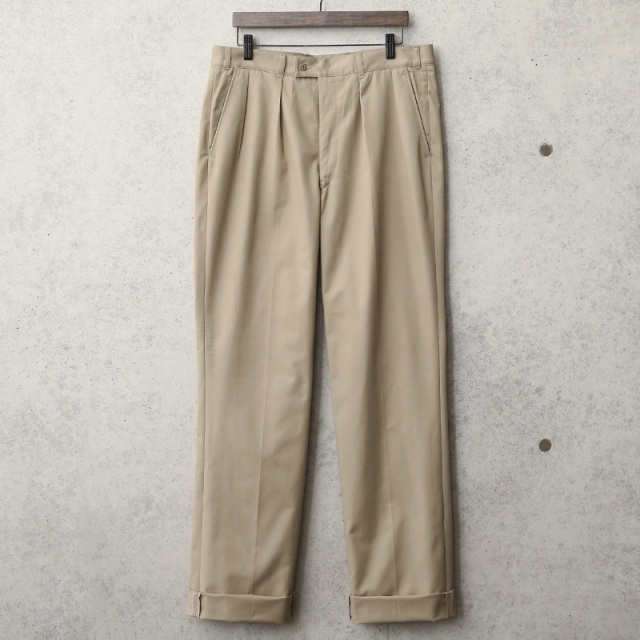 希少 実物 新品 デッドストック オランダ軍 チノパン ツータック ジッパーフライ