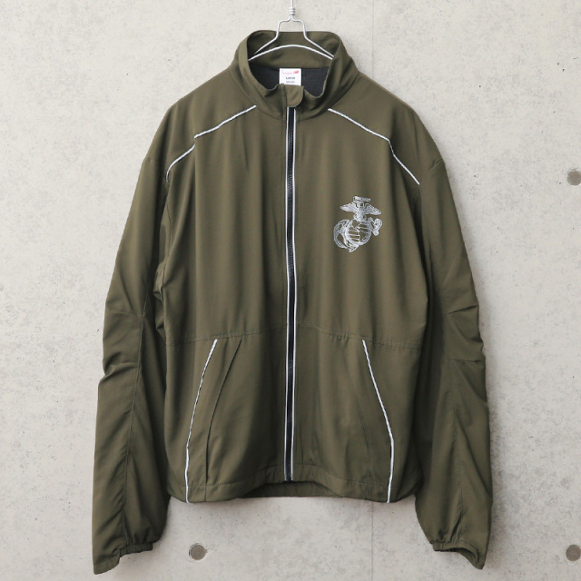 実物 新品 デッドストック 米軍 米海兵隊 NB製 U.S.M.C. PT ランニング ジャケット MADE IN USA