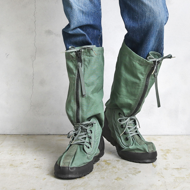 実物 USED 米軍 U.S.A.F. N-1B マクラック キャンバスブーツ