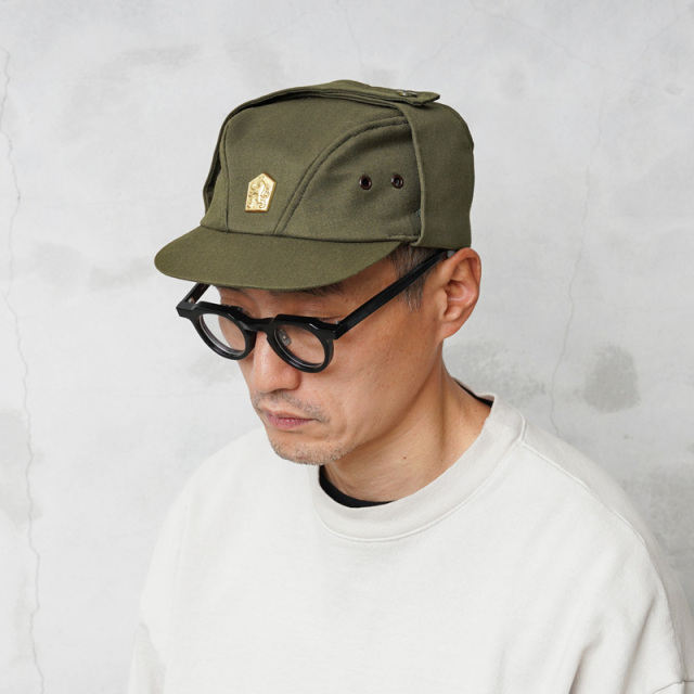 実物 新品 デッドストック チェコ軍 M85 FIELD CAP フィールドキャップ バッジ付き