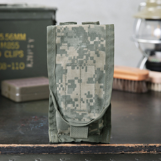 実物 USED 米軍 MOLLE II M-4 ダブル マガジンポーチ ACU