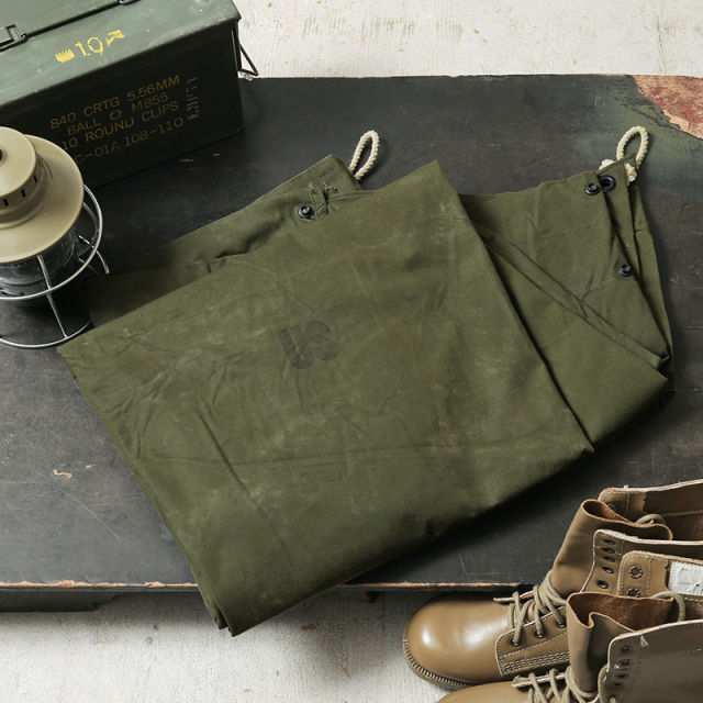 実物 USED 米軍 テントシェルター ハーフ （パップテント）