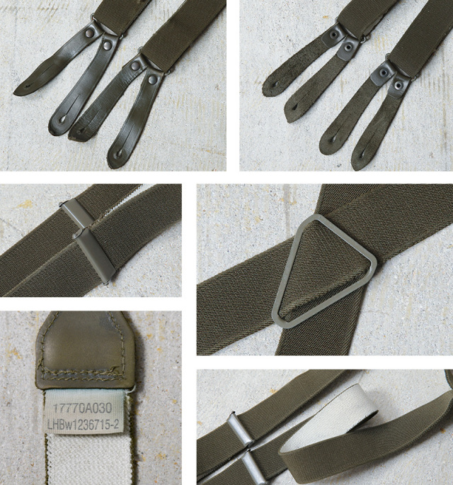 【実物】 X型サスペンダー　MCT サスペンダー メンズ 日本製 X型 クロス 21mm (シンプル 無地 スーツ