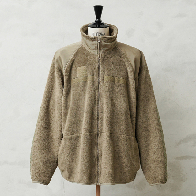 実物 USED 米軍 ECWCS Gen3 POLARTEC フリースジャケット COYOTE