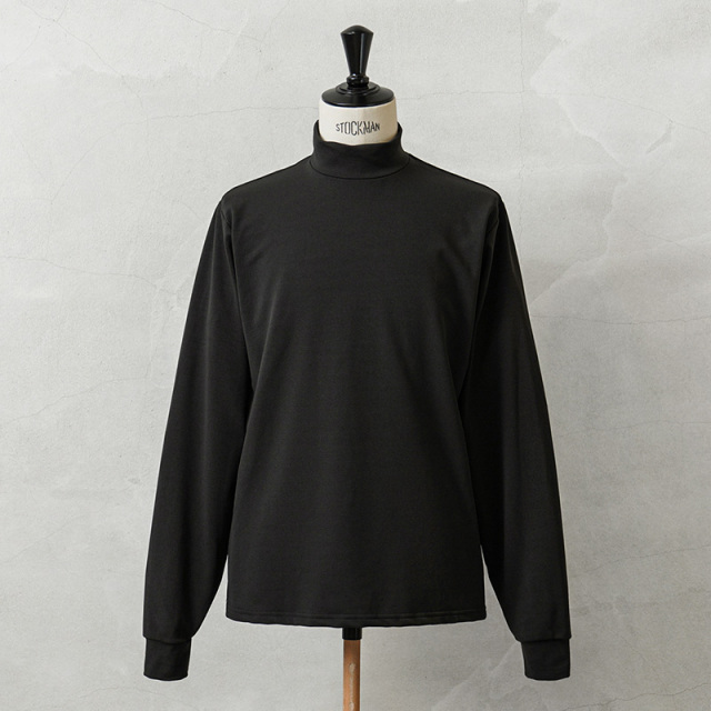 実物 新品 デッドストック 米軍 MOCK TURTLENECK 長袖 アンダーシャツ BLACK