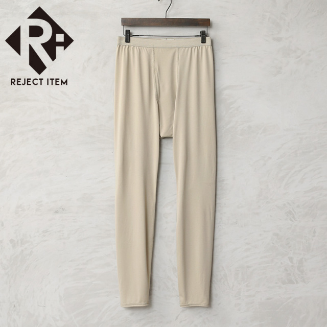リジェクト 訳あり品 実物 新品 デッドストック 米軍 ECWCS GEN3 COLD WEATHER DRAWERS アンダーパンツ SAND