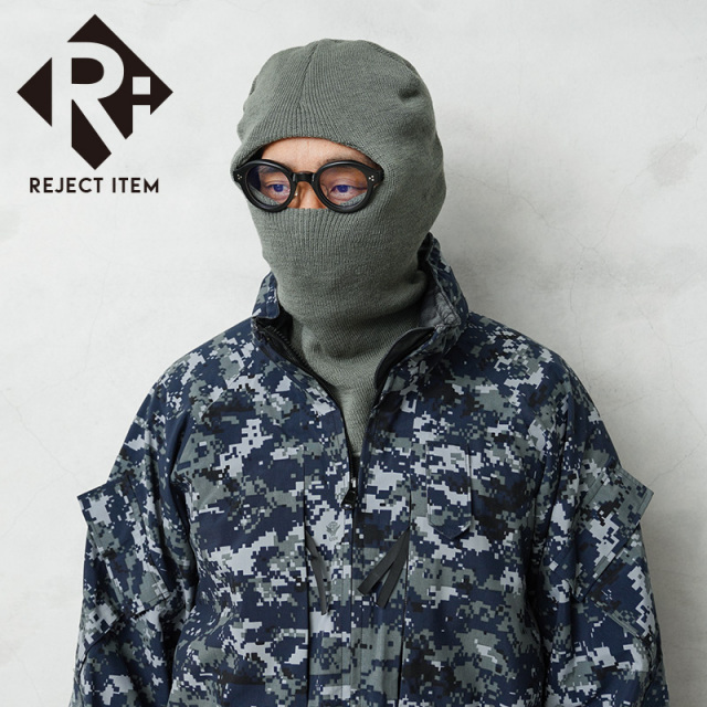 リジェクト 訳あり品 実物 USED 米軍 Extended Cold Weather バラクラバ FOLIAGE