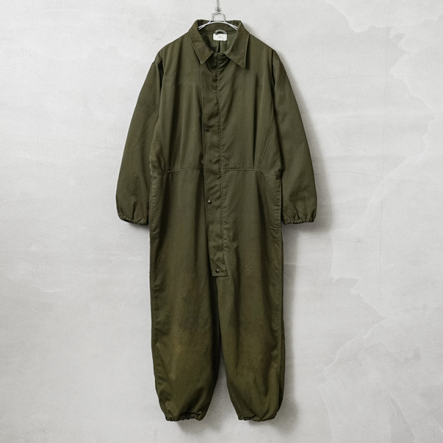 実物 USED 米軍 ヘリクルー メカニック カバーオール ブラスジップ
