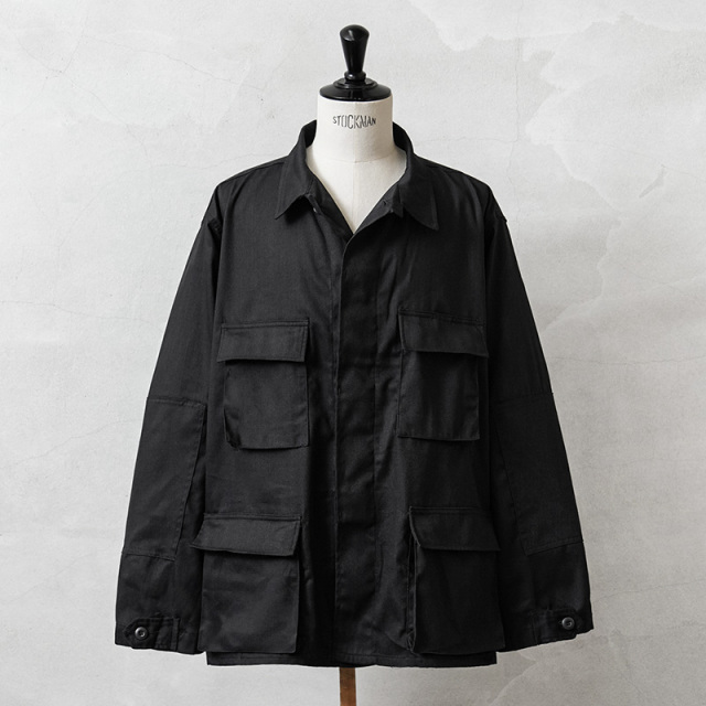 MADE IN USA 新品 米軍 BDU ジャケット 中期型タイプ ノンリップ BLACK