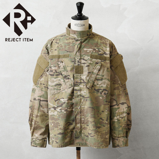 リジェクト 訳あり品 実物 USED 米軍 FLAME RESISTANT コンバット ジャケット MULTICAM
