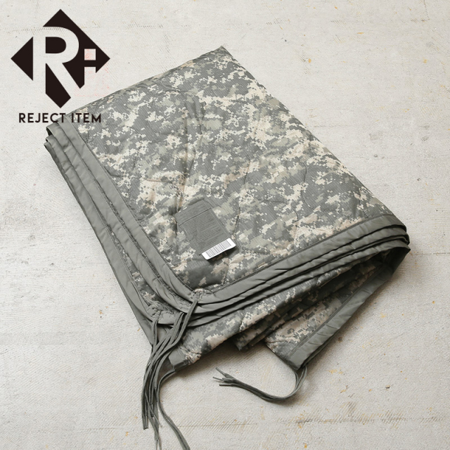 リジェクト 訳あり品 実物 USED 米軍 ポンチョライナー ACU（UCP）