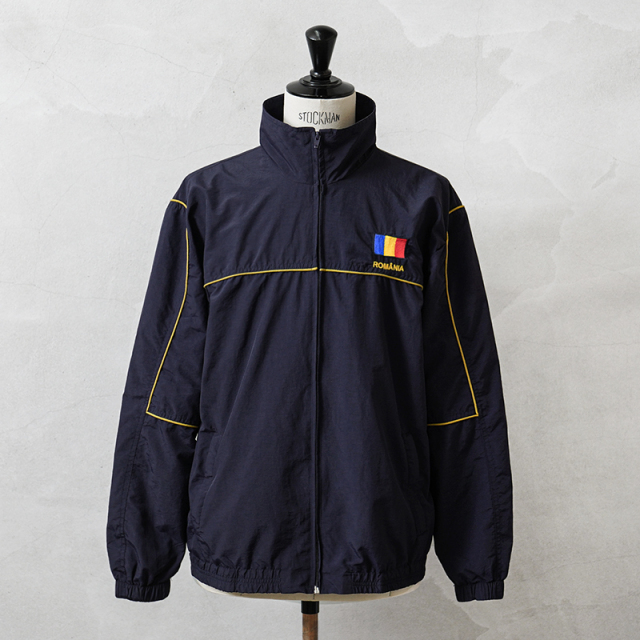 実物 USED ルーマニア軍 ナイロン トレーニング ジャケット