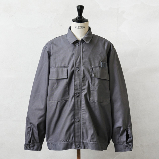 実物 新品 デッドストック フランス警察 ワークジャケット PAUL BOYE社製 GREY