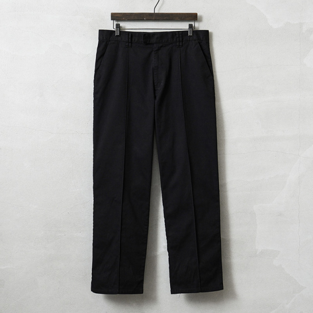実物 USED イギリス警察 TCツイルパンツ 1バックポケット センターステッチ【F】