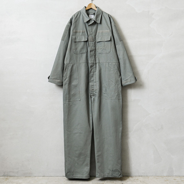 実物 新品 デッドストック 米軍 ユーティリティ カバーオール GRAY