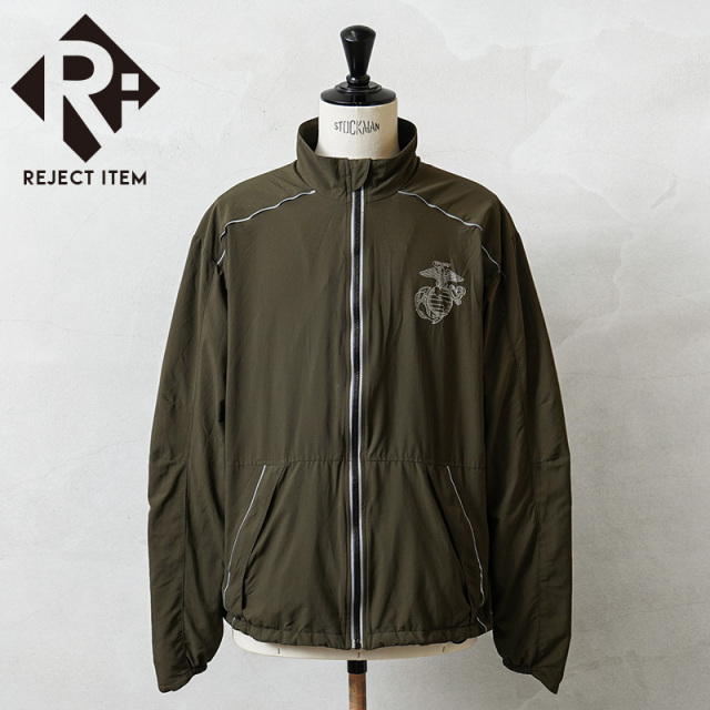 リジェクト 訳あり品 実物 USED 米軍 米海兵隊 U.S.M.C. PT ランニング ジャケット