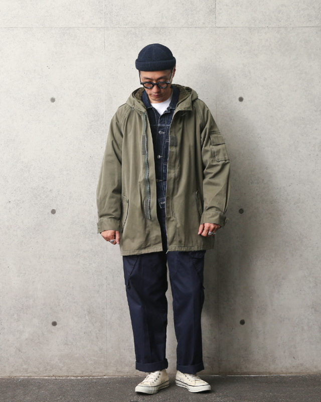 ミリタリー 卸売 仕入れ 問屋 実物 フランス軍F-2パーカーコート