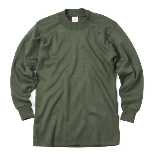 実物 ベルギー軍 スウェットシャツ OD USED