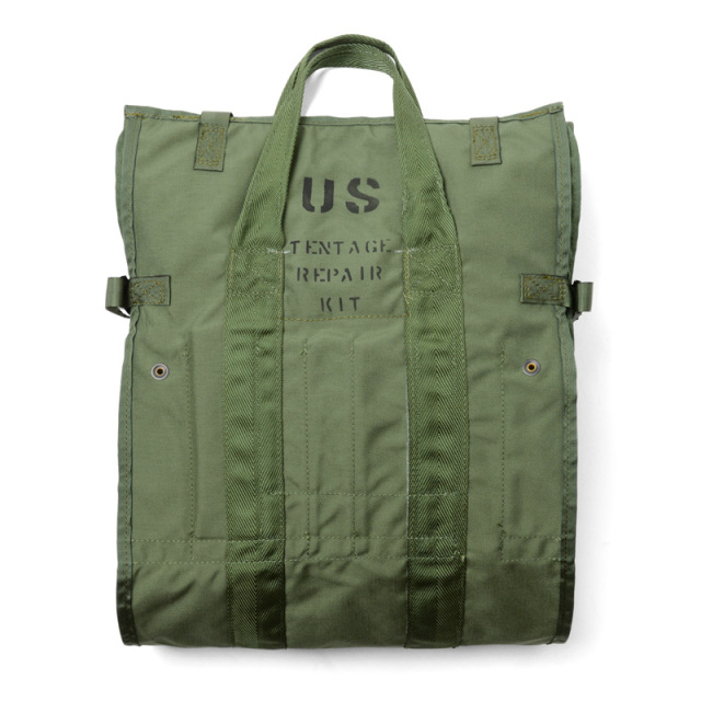 実物 新品 米軍 テントリペアキットバッグ
