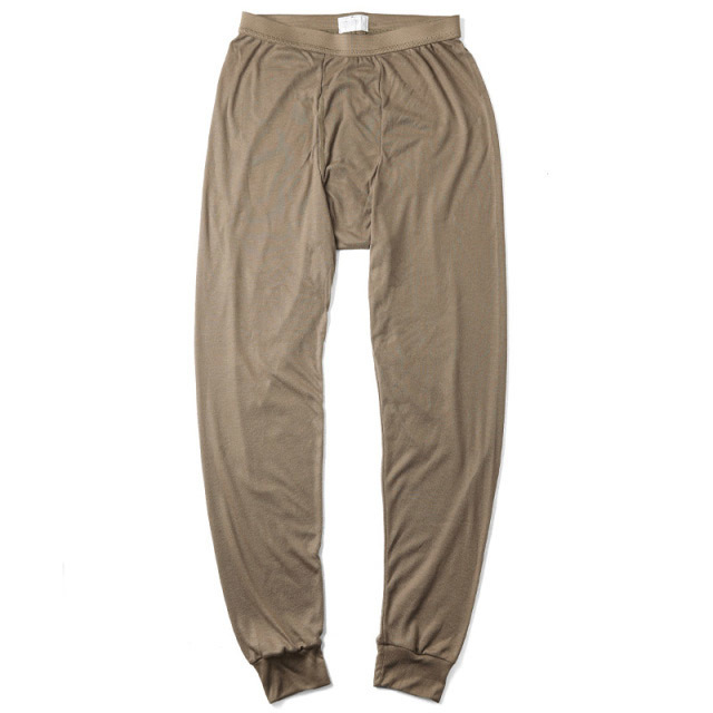 実物 新品 米軍 LWCWUS ドロワーズ / アンダーパンツ BROWN