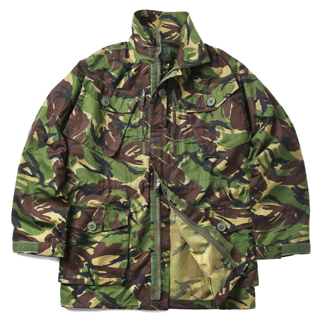 実物 新品 イギリス軍 リップストップ スモックジャケット DPM CAMO