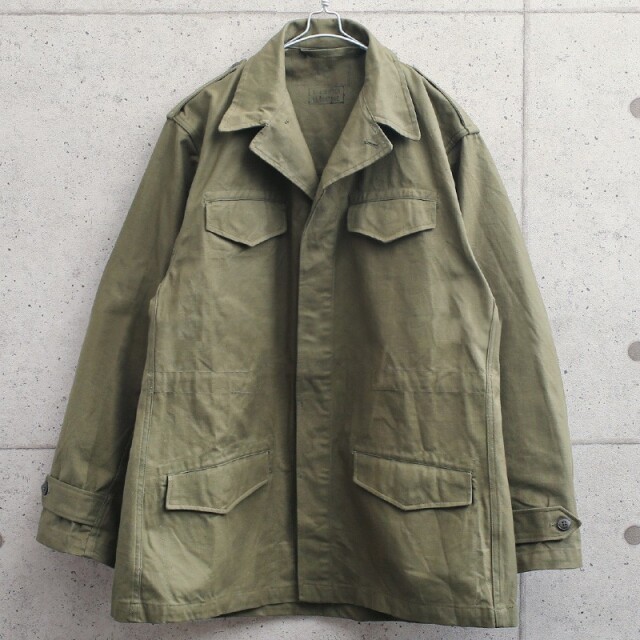 実物 新品 デッドストック フランス軍 M-47 フィールドジャケット 前期型 コットン製 #2