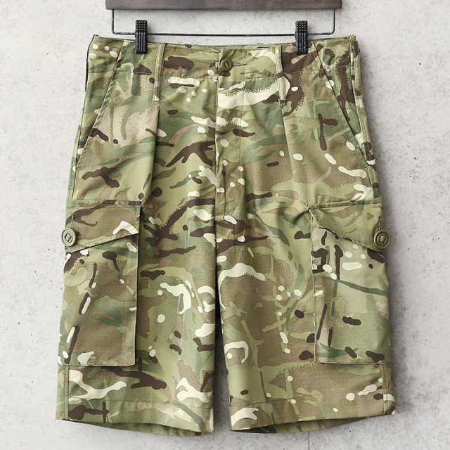 実物 新品 デッドストック イギリス軍コンバットショートパンツ Multi Terrain Pattern（MTP）