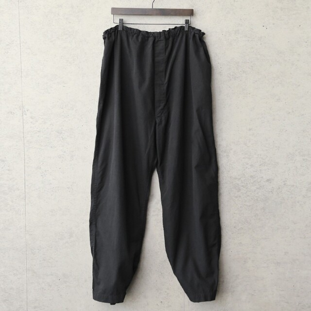 実物 USED スウェーデン軍 M-62 コットン スノーカモ パンツ BLACK染め
