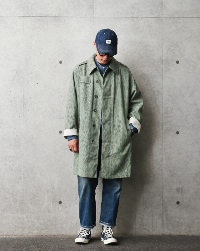 チェコ軍 M60 レインドロップカモ フィールドコート　フード付き　実物　官給品 チェコ軍 M60 レインドロップカモ フィールドコート フード付き 実物