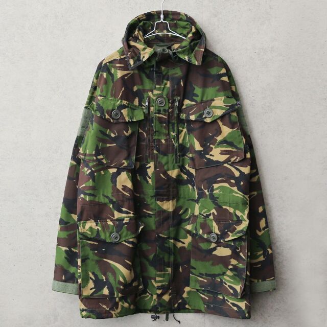 実物 新品 デッドストック イギリス軍 WINDPROOF コンバット スモック DPMカモ