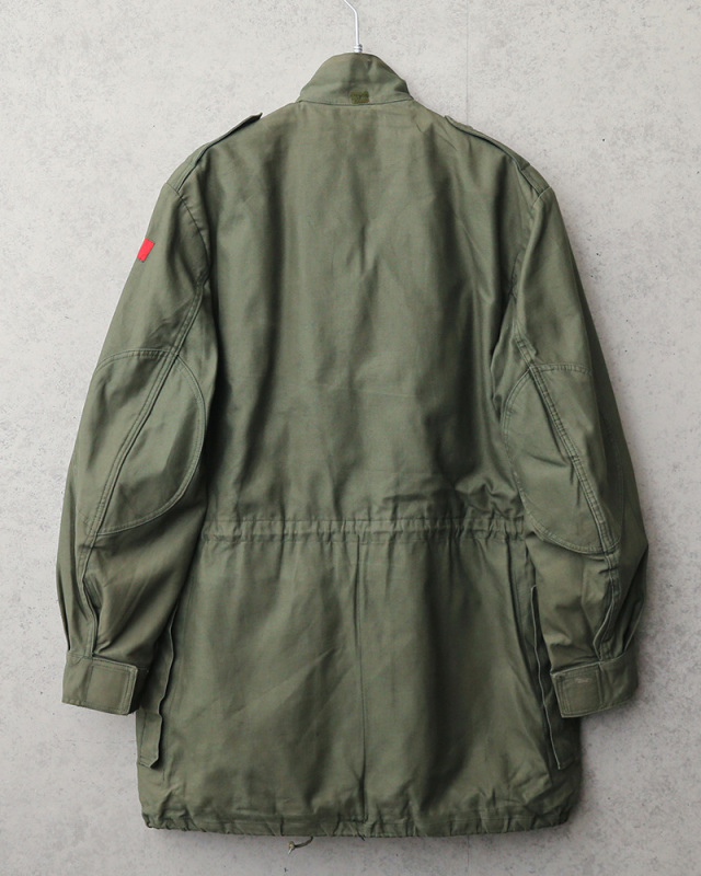実物 USED ベルギー軍 M-64 フィールドジャケット スタンドカラー
