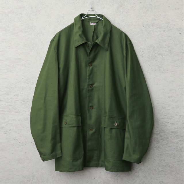 実物 新品 デッドストック スウェーデン軍 Overdragsrock M-59 ユーティリティー ワークジャケット