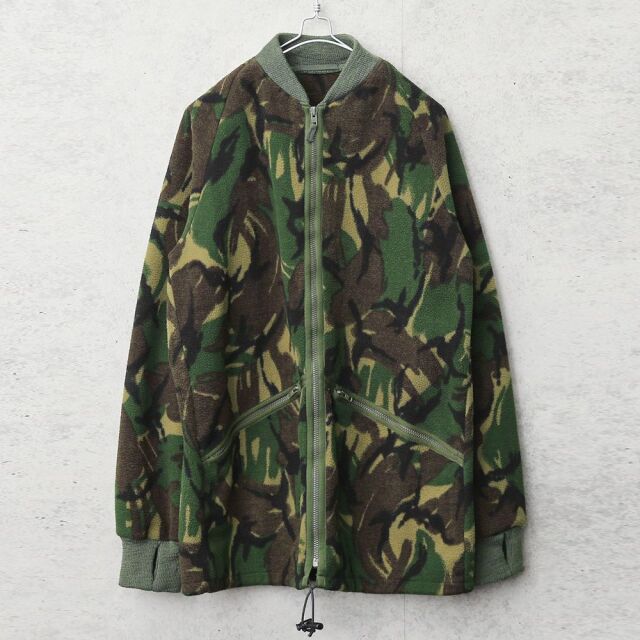実物 USED イギリス軍 DPM CAMO RIB フリースジャケット