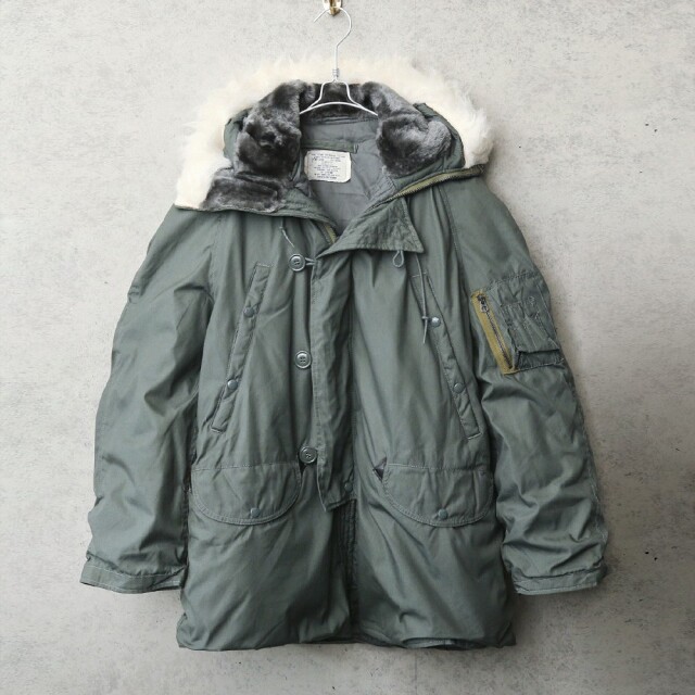 希少 実物 新品 デッドストック 米軍 N-3B フライトジャケット