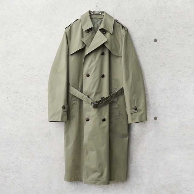 実物 新品 デッドストック オランダ軍 トレンチコート ライナー付き