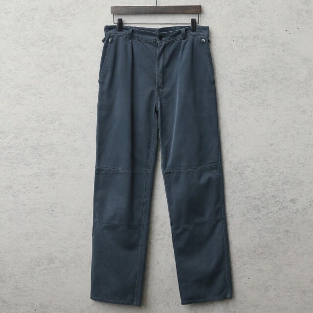 実物 USED フランス軍 1990年代 ダブルニー ワークパンツ