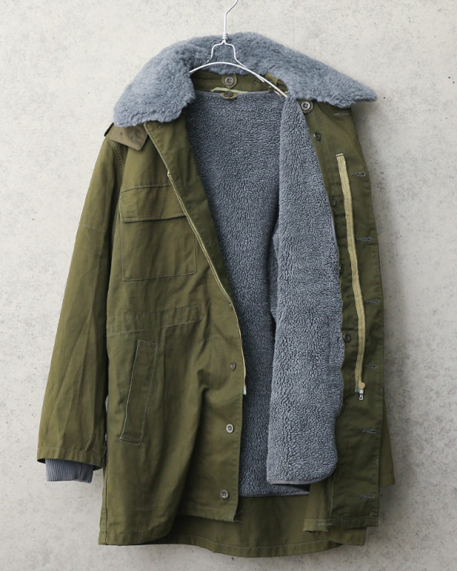 【チェコ軍】 M-85 フィールドパーカー ボアライナー付き 80s ミリタリー ミリタリー 卸売 仕入れ 問屋 実物 USED チェコ軍 M-85 フィールド