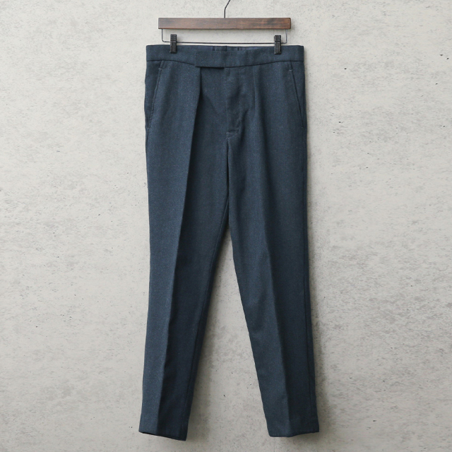 実物 USED イギリス RAF（王立空軍） No.1 DRESS トラウザーズ / オフィサーパンツ ネイビー バックポケット付き【84サイズ～】