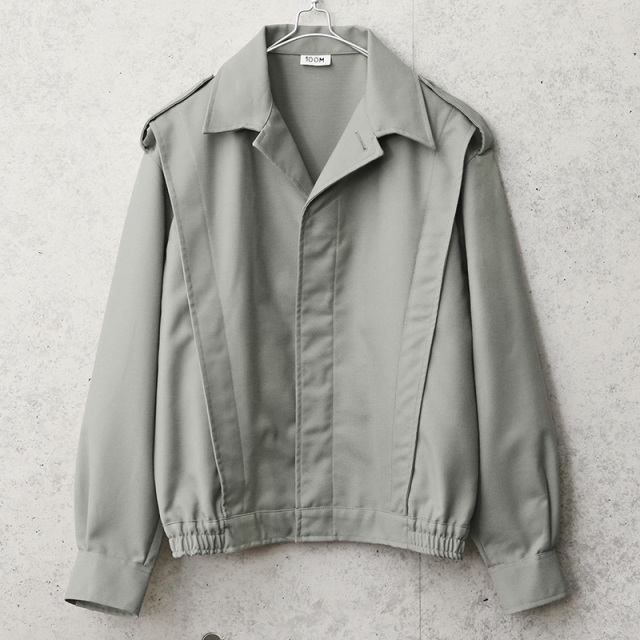 実物 新品 デッドストック フランス軍 ショートウィンドジャケット グレー