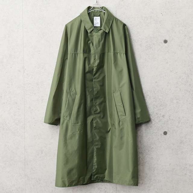 実物 新品 デッドストック フランス軍 レインコート OD