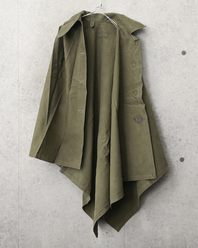 ビンテージ英国軍スナイパーケ-プコ-ト ミリタリー 卸売 仕入れ 問屋 実物 オランダ軍 スナイパー レイン