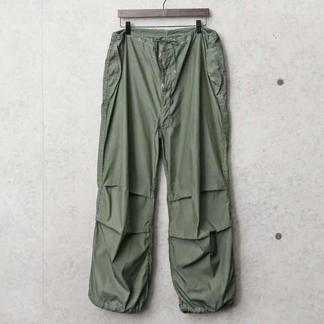 実物 新品 デッドストック 米軍 スノーカモ オーバーパンツ ガーメントダイ OD染め